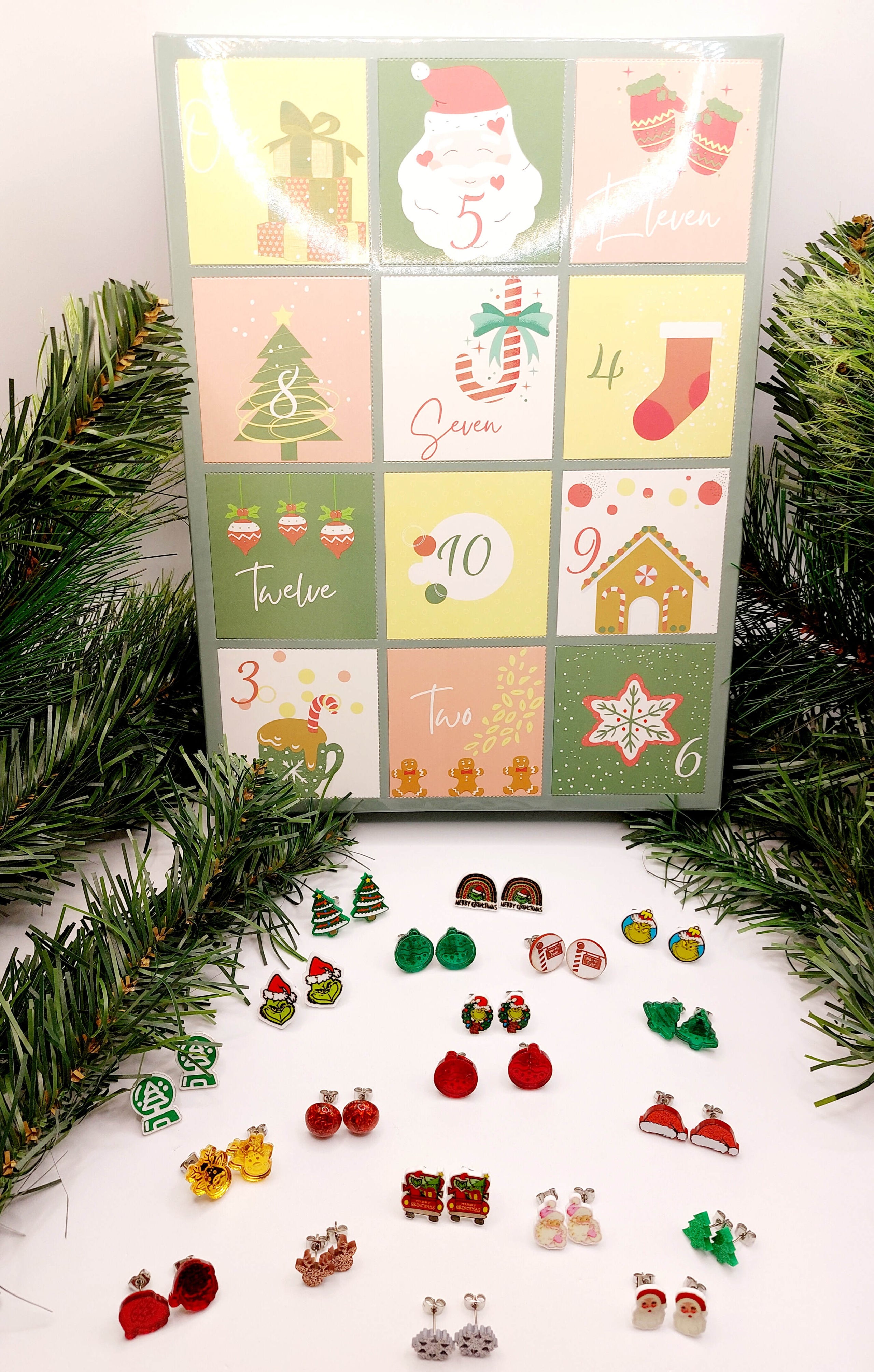 Earring Advent Calendar Bees Knees Creations